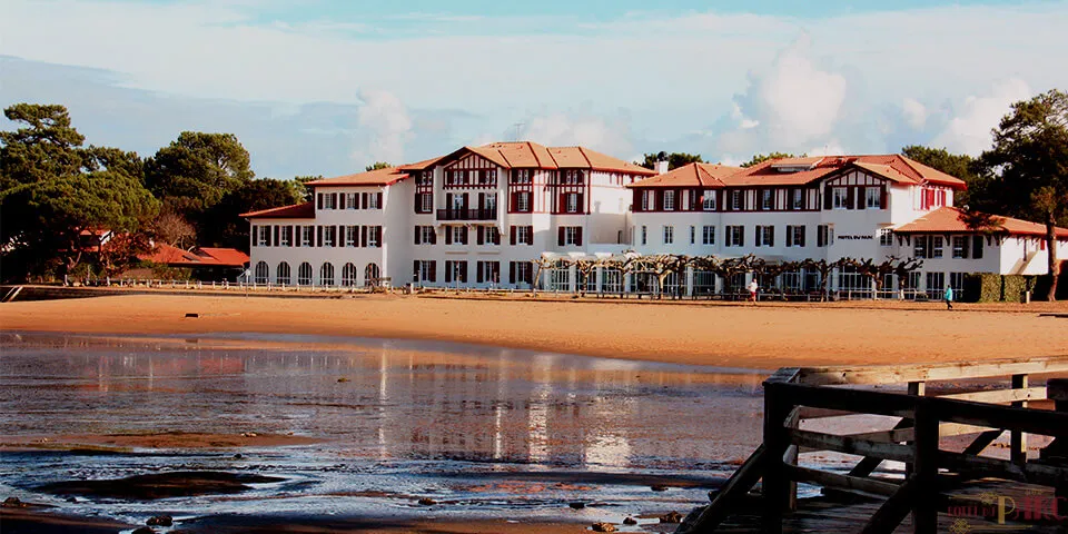 L’Hôtel du Parc à Hossegor face à la plage du lac marin